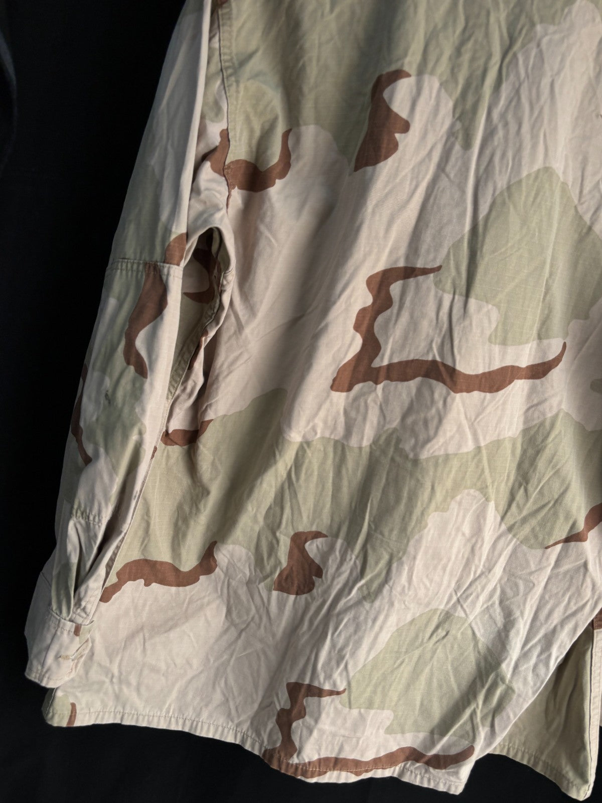 Gulf War US Army DCU Camouflaged Combat Field Coat/Jacket - Large/Long - The Militaria Shop