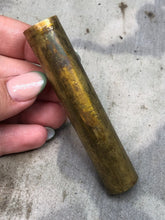 Load image into Gallery viewer, Original WW1 British Army SMLE Enfield Brass Oil Bottle - EFD Marked - The Militaria Shop
