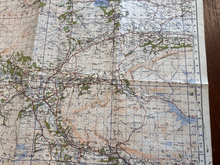 Load image into Gallery viewer, Original WW2 British Army OS Map of Scotland - Lock Lomond - The Militaria Shop