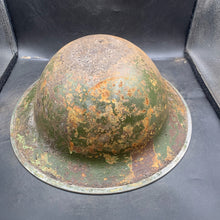 Load image into Gallery viewer, Original WW2 British Army Mk2 "Brodie" Combat Helmet - The Militaria Shop