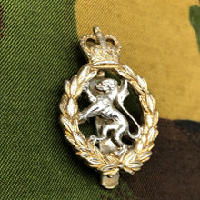 Charger l'image dans la galerie, Original British Staybrite Army Cap Badge - Women's Royal Army Corps - The Militaria Shop