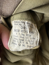 Load image into Gallery viewer, Original WW2 US Army Air Force Uniform Jacket - 34" Short - 1944 Dated - The Militaria Shop