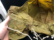 Load image into Gallery viewer, Original WW2 Canadian Army Camouflaged Smock Anti-Gas Hood - The Militaria Shop