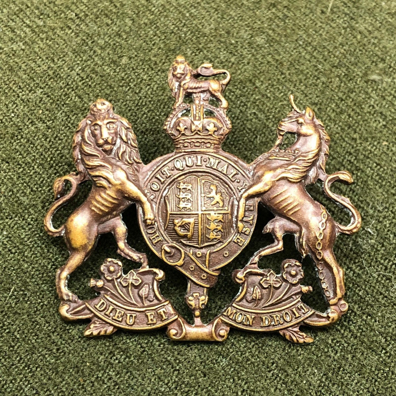 Original WW2 British Army Cap Badge General Service Corps For