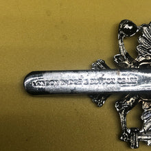 Load image into Gallery viewer, Genuine British Army 1st The Queen's Dragoon Guards Cap Badge - The Militaria Shop