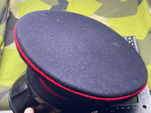Charger l'image dans la galerie, Original British Army Royal Engineers Peaked Cap - 54cm - The Militaria Shop