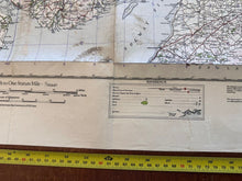 Load image into Gallery viewer, Original WW2 British Army GSGS OS Map of Scotland - South West - The Militaria Shop