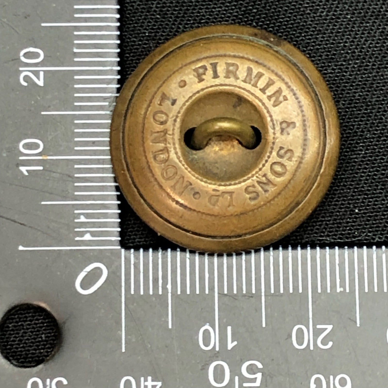 Original Victorian Era British Army Princess Royal Dragoon Guards Uniform Button - The Militaria Shop