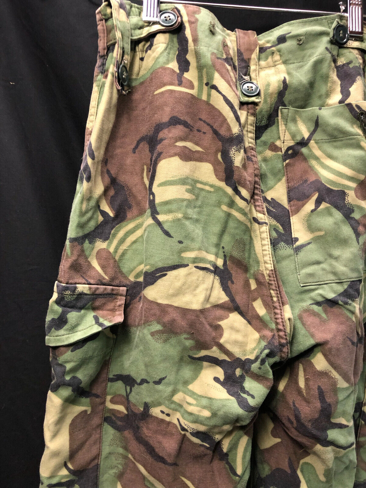 Genuine British Army 68 Pattern DPM Combat Trousers - Size 28" Waist - The Militaria Shop