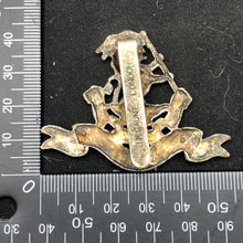 Load image into Gallery viewer, Original WW2 British Army Cap Badge - 33rd Regiment of Foot - The Militaria Shop