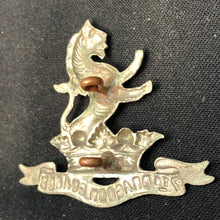 Load image into Gallery viewer, Original WW2 British Army Cap Badge - 7th Dragoon Guards - The Militaria Shop
