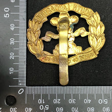 Load image into Gallery viewer, Original WW2 British Army Cap Badge - South Lancashire Regiment - The Militaria Shop