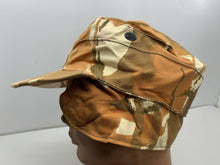 Load image into Gallery viewer, Genuine Omani Oman Desert Camouflage Peaked Cap & Ear Flaps - Size 6 5/8 - 53 cm - The Militaria Shop