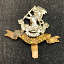 Load image into Gallery viewer, Original WW2 British Army Cap Badge - Duke of Wellington's West Riding Regiment - The Militaria Shop