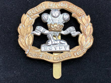 Load image into Gallery viewer, Original WW2 British Army South Lancashire Regiment Cap Badge - The Militaria Shop