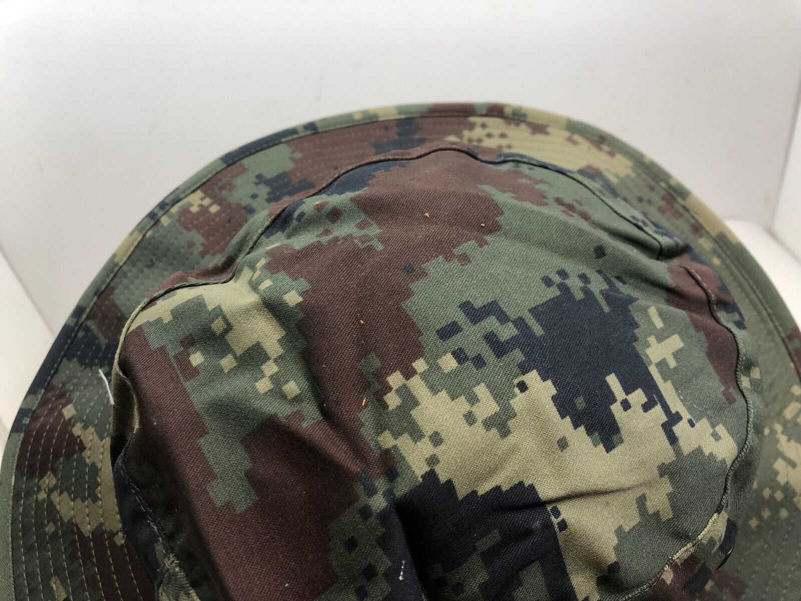 Genuine US Army Digital Jungle Camouflage Boonie Sun Hat Type II - Size 8 1/2 - The Militaria Shop