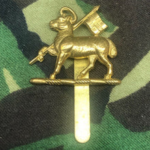 Load image into Gallery viewer, Original WW2 British Army Cap Badge - Royal West Surrey - The Militaria Shop