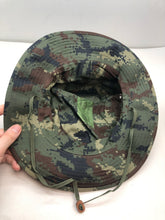 Load image into Gallery viewer, Genuine US Army Digital Jungle Camouflage Boonie Sun Hat Type II - Size 8 1/2 - The Militaria Shop