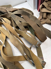 Load image into Gallery viewer, Bulk Lot of 24 WW2 British Army 37 Pattern Shoulder Straps - The Militaria Shop