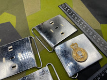 Load image into Gallery viewer, Group original British Army Dress Uniform Belt Buckles - 1 Catering Corps Badged - The Militaria Shop