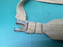 Load image into Gallery viewer, Original WW2 Indian Army 37 Pattern Webbing Shoulder L- Strap - 1943 - The Militaria Shop