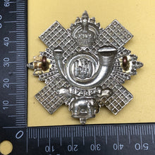 Load image into Gallery viewer, Original WW2 era British Army Highland Light Infantry HLI Cap Badge - The Militaria Shop