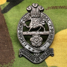 Load image into Gallery viewer, Original British Army Cap Badge - The Prince of Wales Royal Regiment - The Militaria Shop