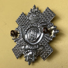 Load image into Gallery viewer, Original WW2 era British Army Highland Light Infantry HLI Cap Badge - The Militaria Shop