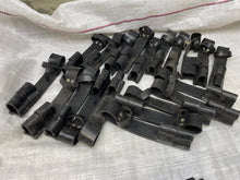 Lade das Bild in den Galerie-Viewer, Original British Army Guards Black Plastic Parade Frog - The Militaria Shop