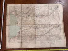 Load image into Gallery viewer, Original WW2 British Army GSGS OS Map of Scotland - Kilmarnock & Ayr - The Militaria Shop