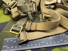 Load image into Gallery viewer, Single Original WW2 British Army 37 Pattern Auxiliary Equipment Strap - The Militaria Shop