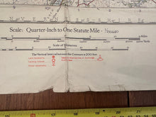 Load image into Gallery viewer, Original WW2 British Army RAF Navy Base Map of Scotland North - The Militaria Shop