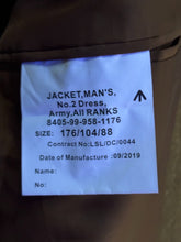Charger l'image dans la galerie, Grade 1 British Army FAD No2 Dress Uniform Jacket - Size 176/104/88 - The Militaria Shop
