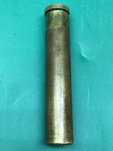 Load image into Gallery viewer, Original WW1 British Army SLME Lee Enfield Brass Oil Bottle - The Militaria Shop