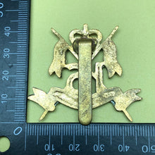 Load image into Gallery viewer, Original British Army Cap Badge - 16th The Queen's Lancers - The Militaria Shop