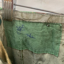 Load image into Gallery viewer, Genuine British Army 68 Pattern DPM Jungle Camouflaged Trousers - Size 28" Waist - The Militaria Shop