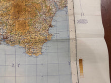 Load image into Gallery viewer, Original WW2 British Army RAF Navy Base Map of England - South West - Plymouth - The Militaria Shop