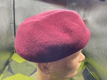 Load image into Gallery viewer, Original British Army Parachute Regiment / Airborne Forces Red Beret - Size 54cm - The Militaria Shop