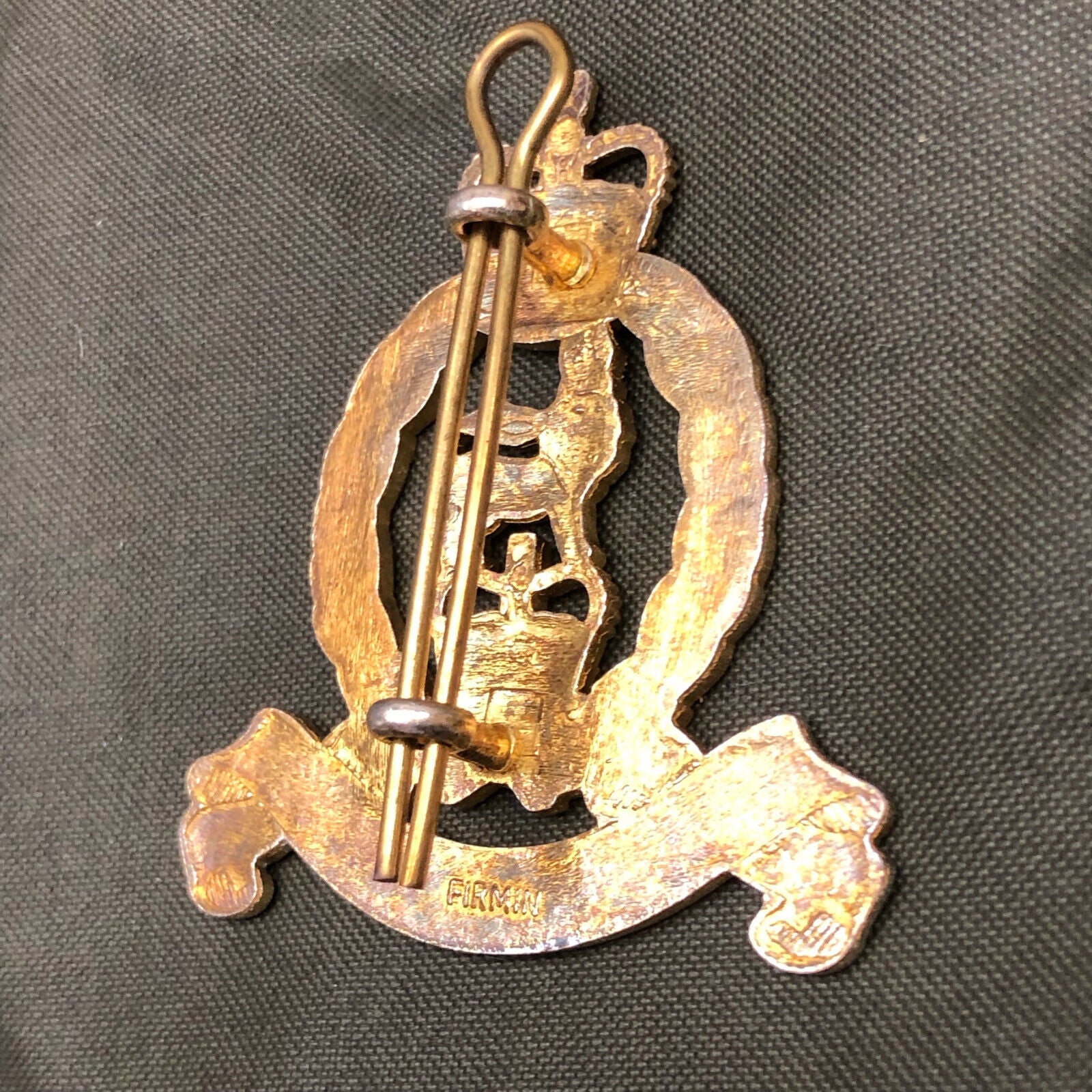 Genuine British Army Adjutant General’s Corps AGC Cap Badge - The Militaria Shop