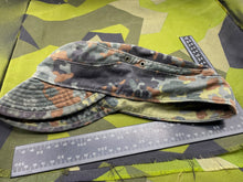 Charger l'image dans la galerie, Original Post WW2 German Army Flecktarn Camouflage Combat Ski Cap - Size 56 - The Militaria Shop