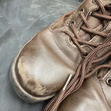 Load image into Gallery viewer, Army Brown Leather High Top Combat Boots - Size EU 37 - UK 4 - The Militaria Shop
