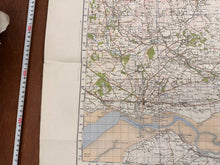 Charger l'image dans la galerie, Original WW2 British Army GSGS OS Map of Scotland - Solway Firth & River Esk - The Militaria Shop