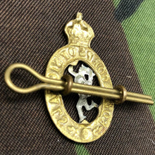 Load image into Gallery viewer, Original British Army Collar Badge - Royal Corps of Signals RCOS - The Militaria Shop