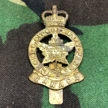 Load image into Gallery viewer, Original Canadian Army Royal Montreal Regiment Beret / Cap Badge - The Militaria Shop