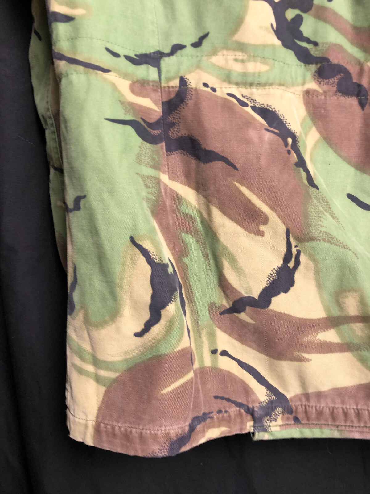 Original British Army 68 Pattern DPM Camouflaged Combat Smock Size 2 - 39" Chest - The Militaria Shop