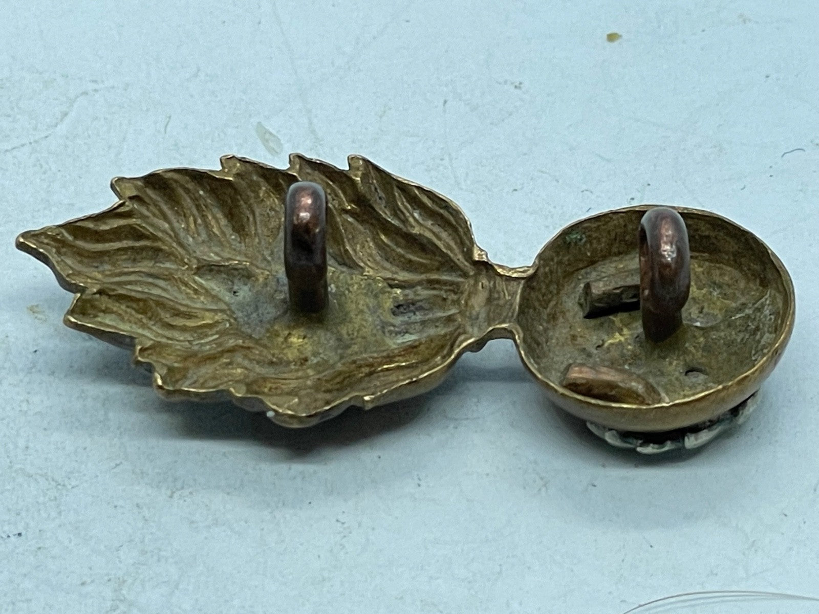 Original British Army Royal Scots Variation - Collar Badge - The Militaria Shop