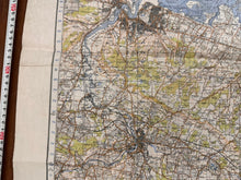 Load image into Gallery viewer, Original WW2 British Army GSGS OS Map of Great Britain - Chatham & Maidstone - The Militaria Shop