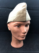 Load image into Gallery viewer, Original WW2 US Army Issue Garrison Cap / Side Cap - Size aprox 53cm - The Militaria Shop