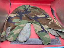 Lade das Bild in den Galerie-Viewer, Original US Army M1 Camo Helmet Cover - Vietnam Found - Combat Worn - The Militaria Shop