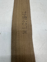 Load image into Gallery viewer, Original WW2 British Army 37 Pattern 1942 Dated L Strap - The Militaria Shop